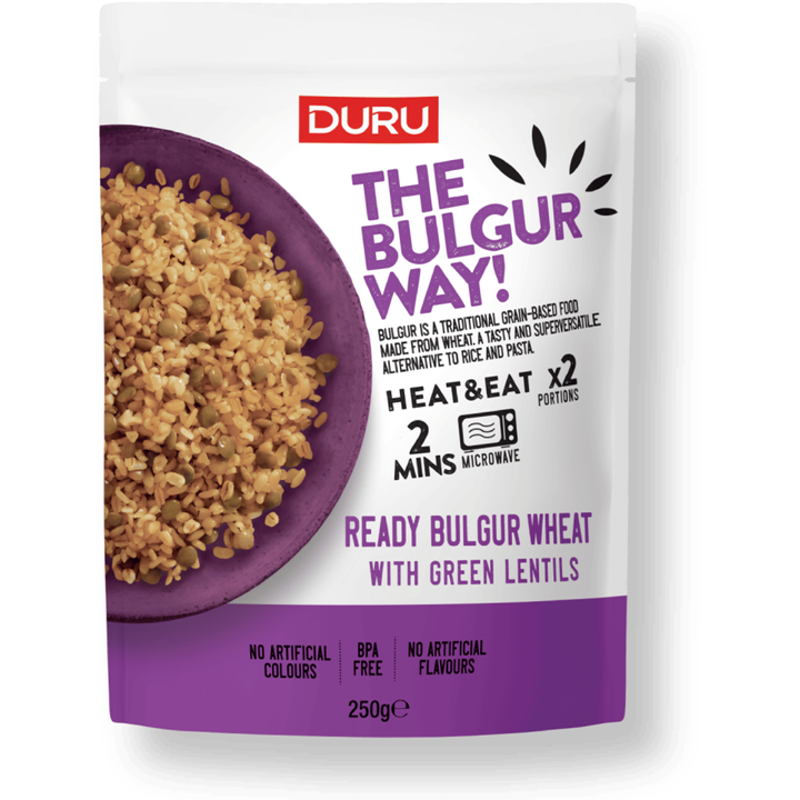 Bulgur met Groene Linzen