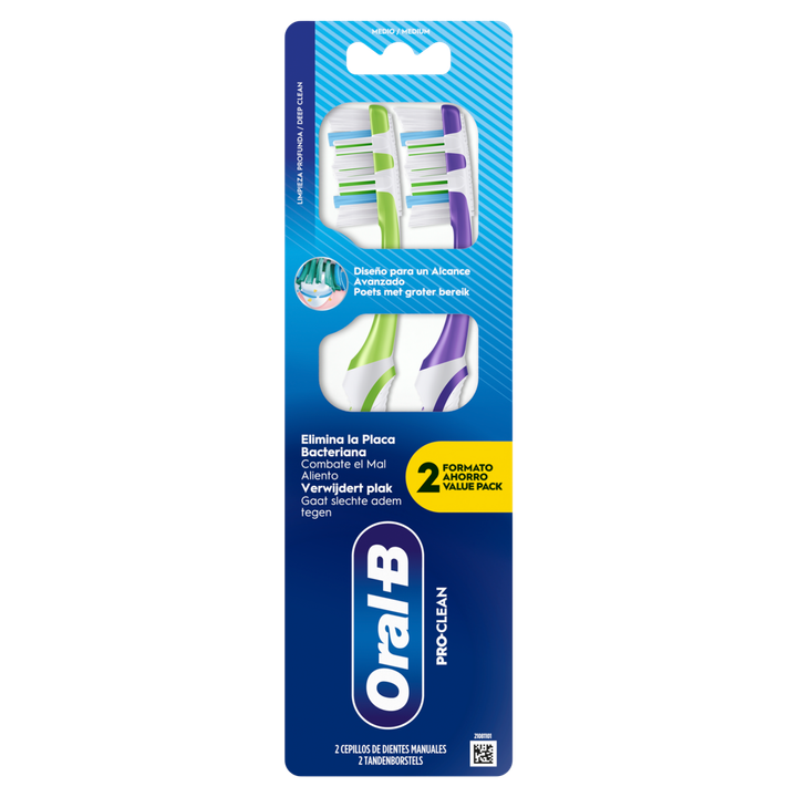 ORAL-B PRO-CLEAN handtandenborstel, 2