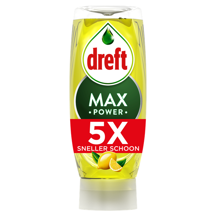 Dreft MaxPower Lemon Vloeibaar Afwasmiddel 450ml