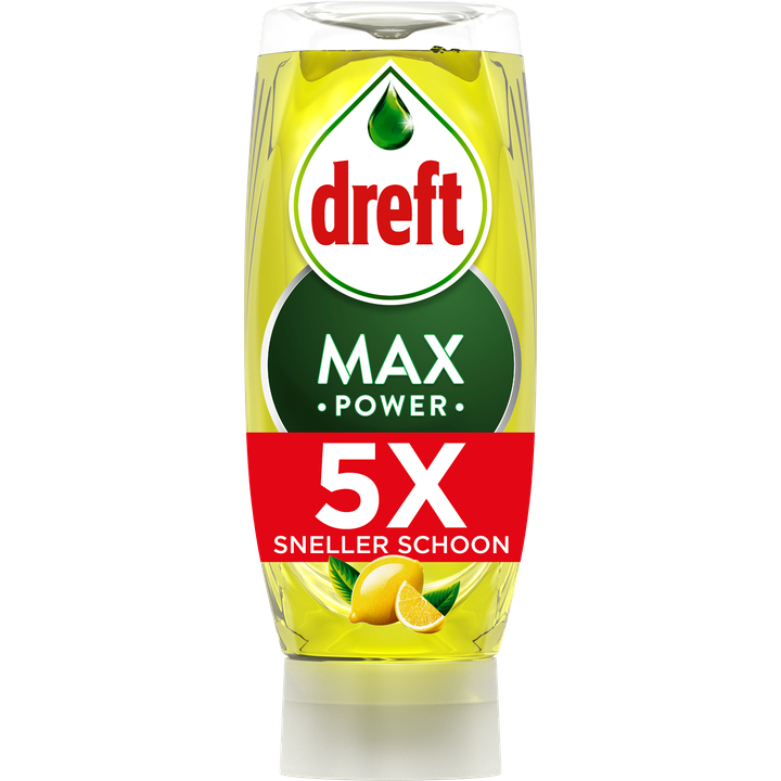 Dreft MaxPower Lemon Vloeibaar Afwasmiddel 450ml