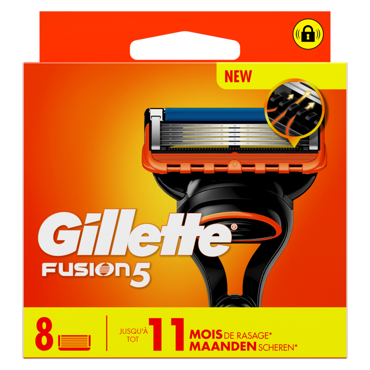 Gillette Fusion5 8 Navulmesjes voor Mannen