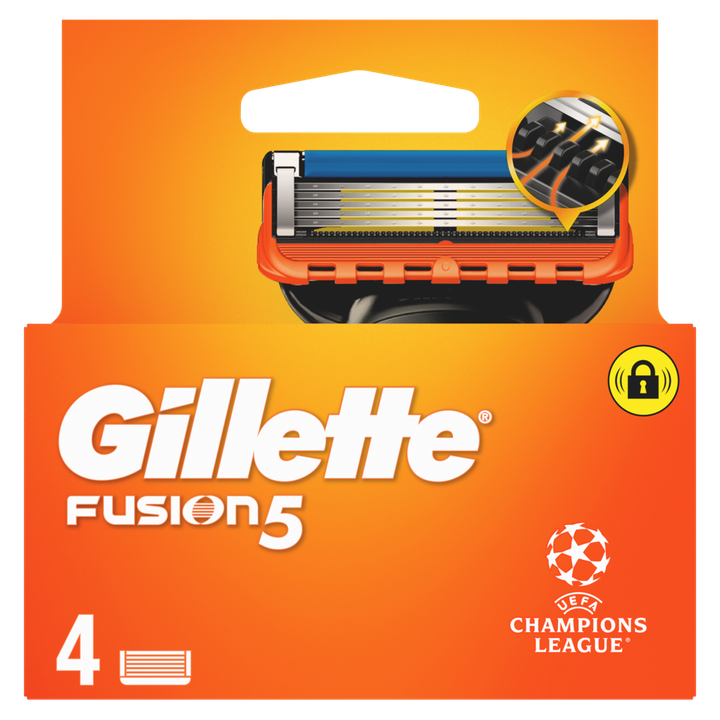 Gillette Fusion5 4 Navulmesjes voor Mannen
