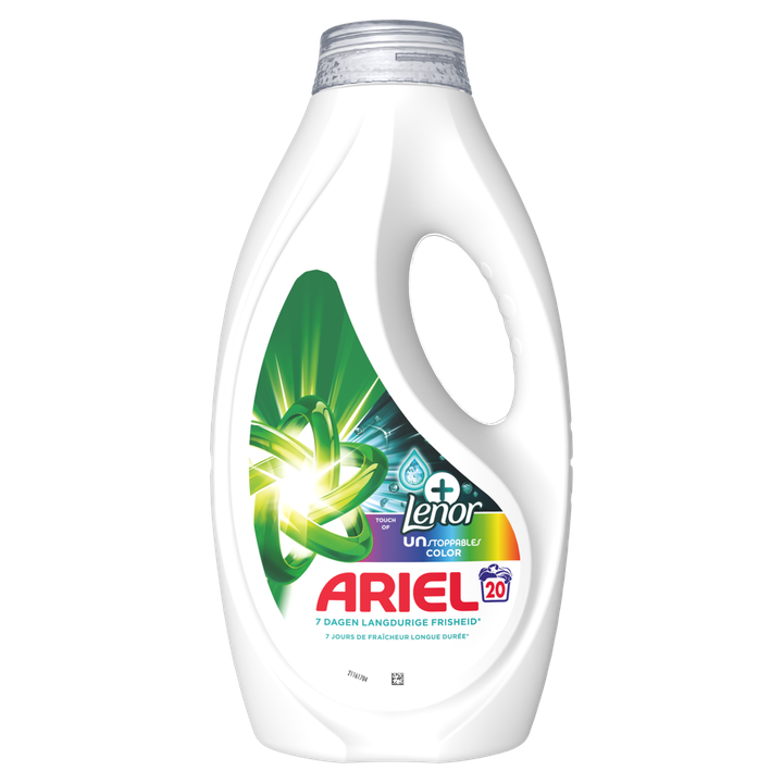 Ariel Vloeibaar Wasmiddel +Uns Color, 20 Wasbeurten