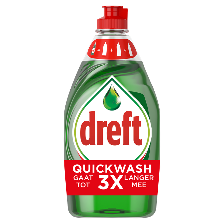 Dreft Platinum Quickwash Original Vloeibaar Afwasmiddel 520ml