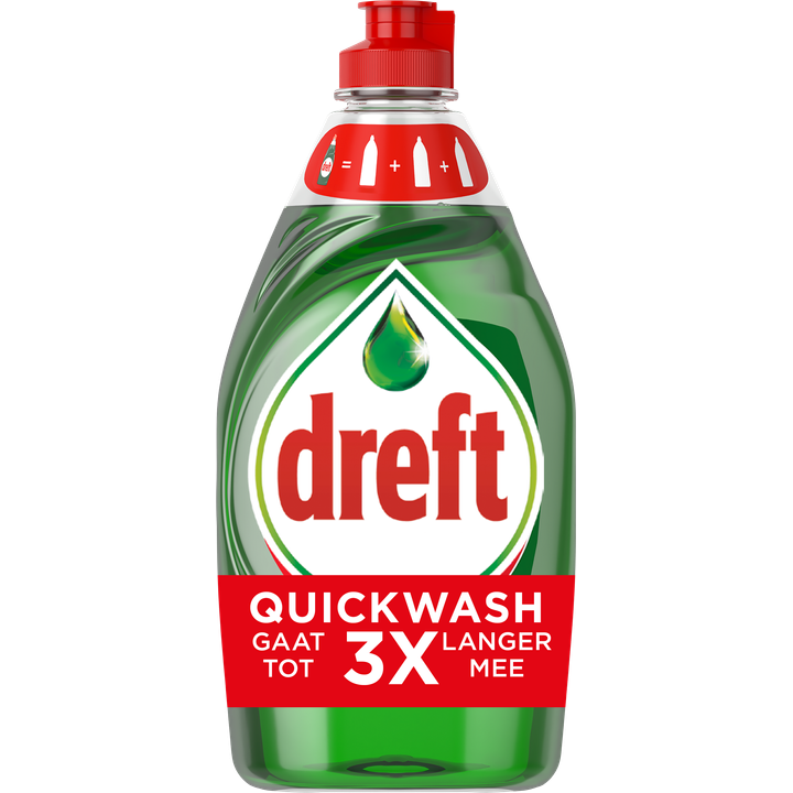 Dreft Platinum Quickwash Original Vloeibaar Afwasmiddel 520ml