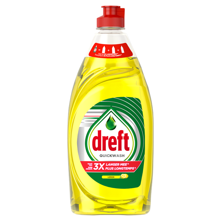 Dreft Quickwash Citroen Vloeibaar Afwasmiddel 520ml
