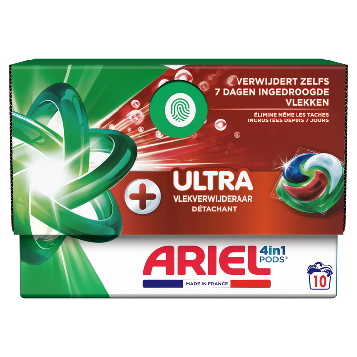 Ariel 4in1 PODS Ultra, Wasmiddel Capsules 10
