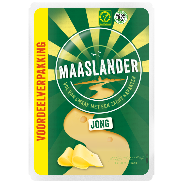 Maaslander 50+ Jong Plak Voordeelpak 220 g
