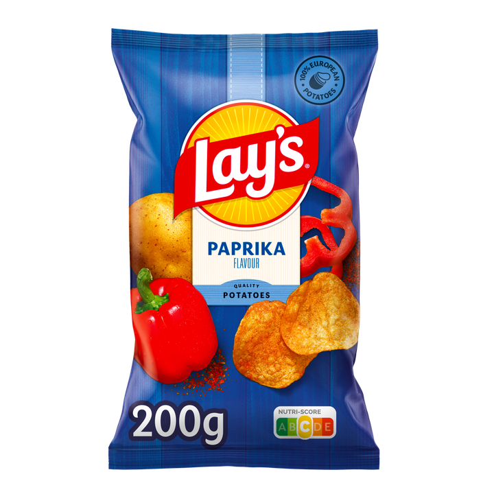 Lay's Paprika Chips 200 gr
