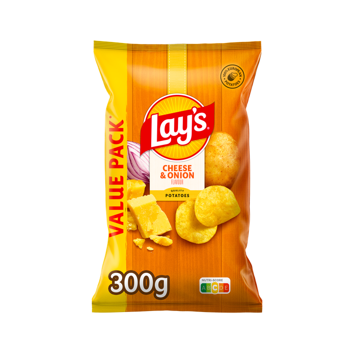 Lay's Cheese Onion Chips 300 gr