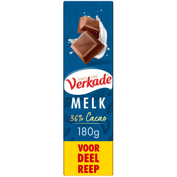 Verkade Melk Voordeelreep 180 g
