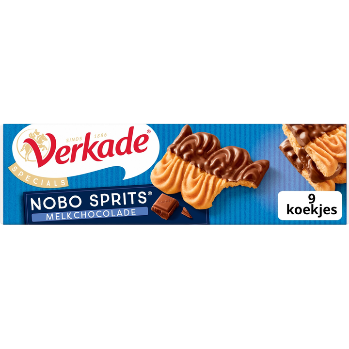 Verkade Nobo Sprits melkchocolade koekjes