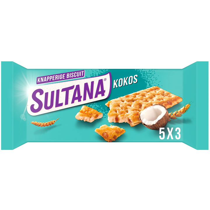 Sultana Knapperige Biscuit Kokos 207 g