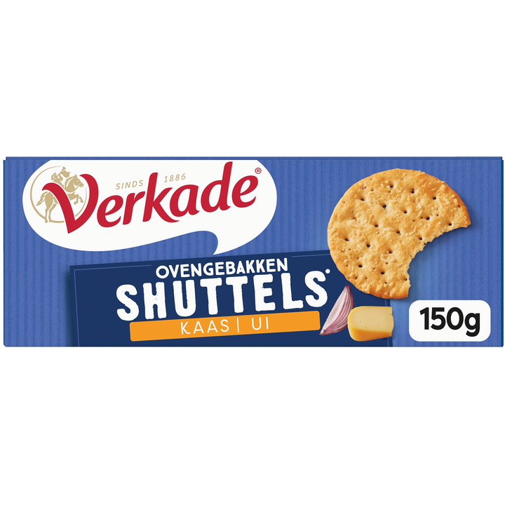 Verkade Ovengebakken Shuttels Kaas | Ui 150 g