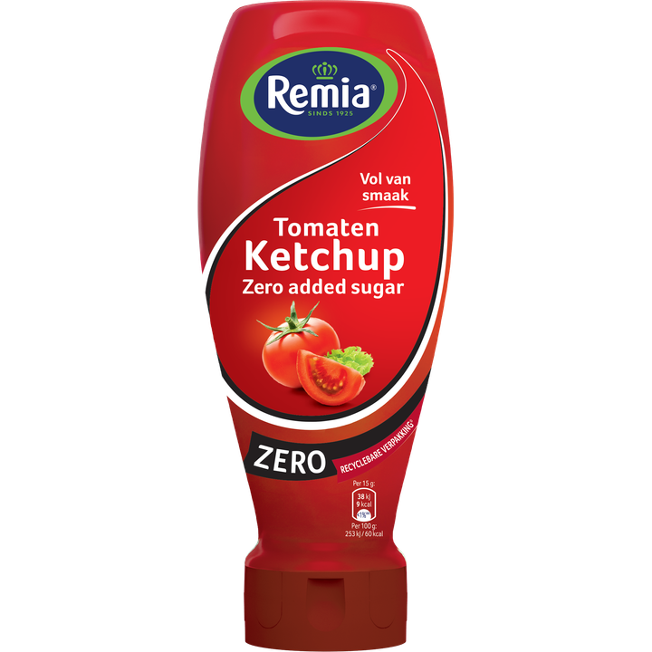 Remia Tomaten Ketchup Zero Added Sugar 500 ml