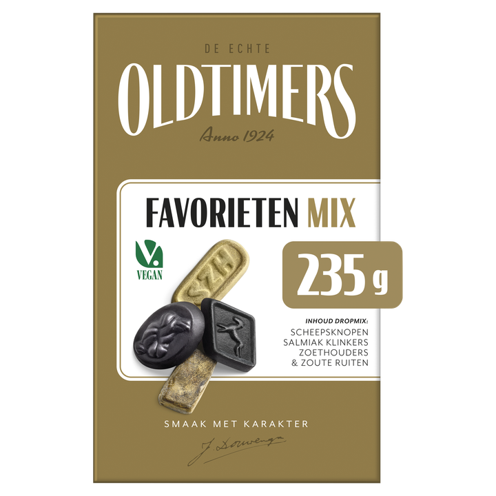 Oldtimers Favorieten Mix Volzoet & Mildzout 235 g