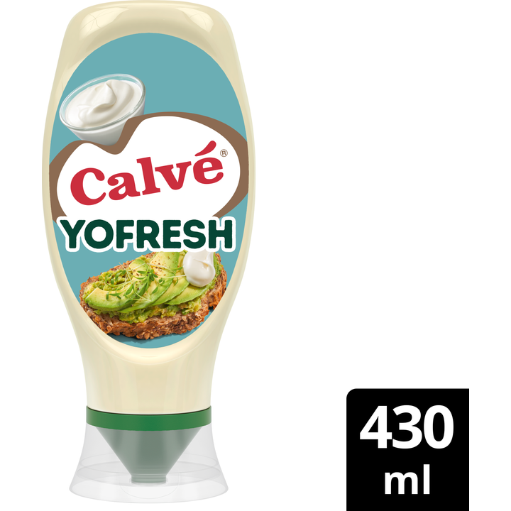 Calvé Knijpfles Yofresh Mayonaise 430 ml