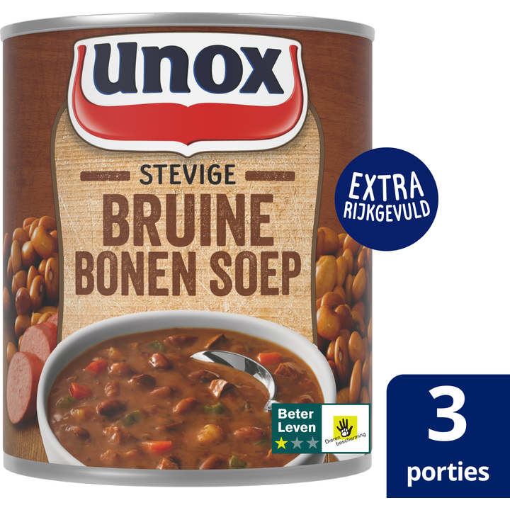 Unox Soep in Blik Stevige Bruine bonensoep 800 ml