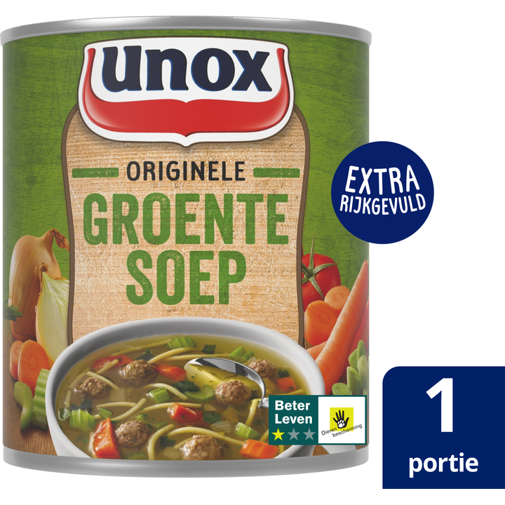 Unox Soep In Blik Originele Groentesoep 300 ml