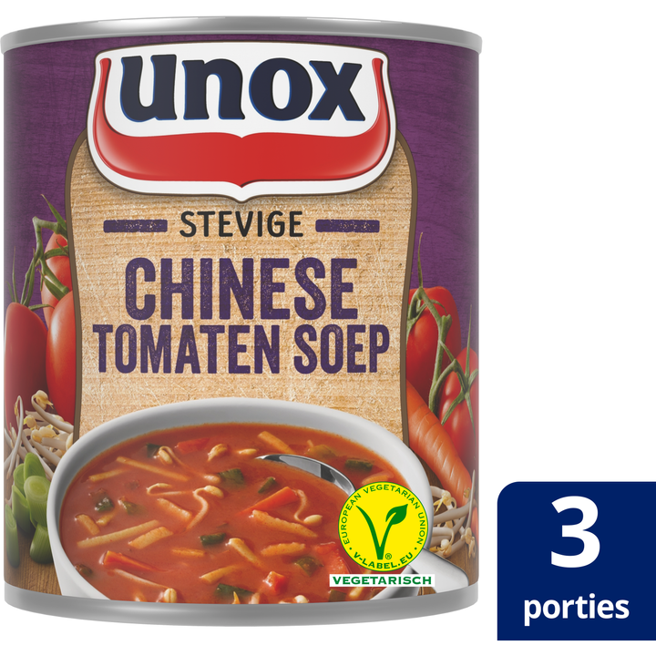 Unox Soep In Blik Stevige Chinese Tomatensoep 800 ml