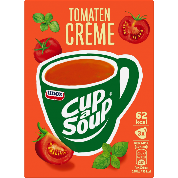 Knorr Cup-a-Soup Tomaat Crème 3 x 175 ml