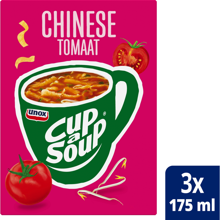 Knorr Cup-a-Soup Chinese Tomaat 3 x 175 ml