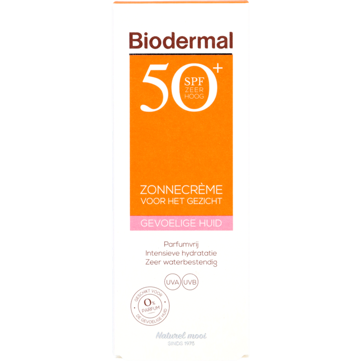 Biodermal Gevoelige Huid Zonnecrème SPF 50+ 50 ML