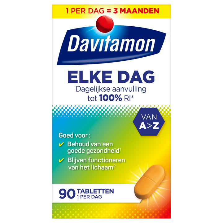 Davitamon Elke Dag tabletten, 90 stuks