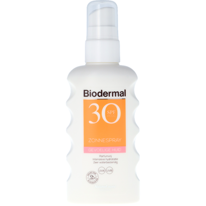 Biodermal Gevoelige Huid Zonnespray SPF30+ 175 ML