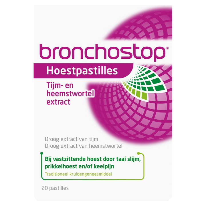 Bronchostop Hoestpastilles, 20 stuks