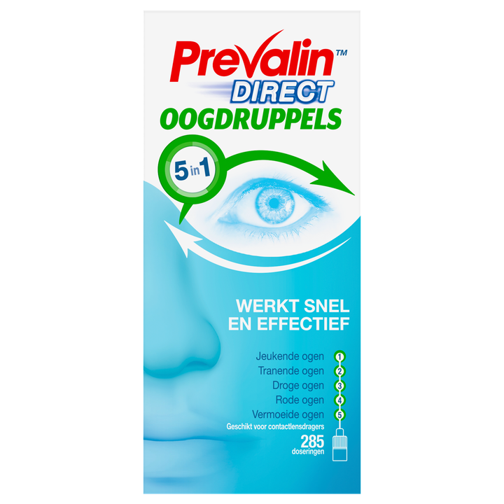 Prevalin Oogdruppels Direct 5-in-1 10 ML