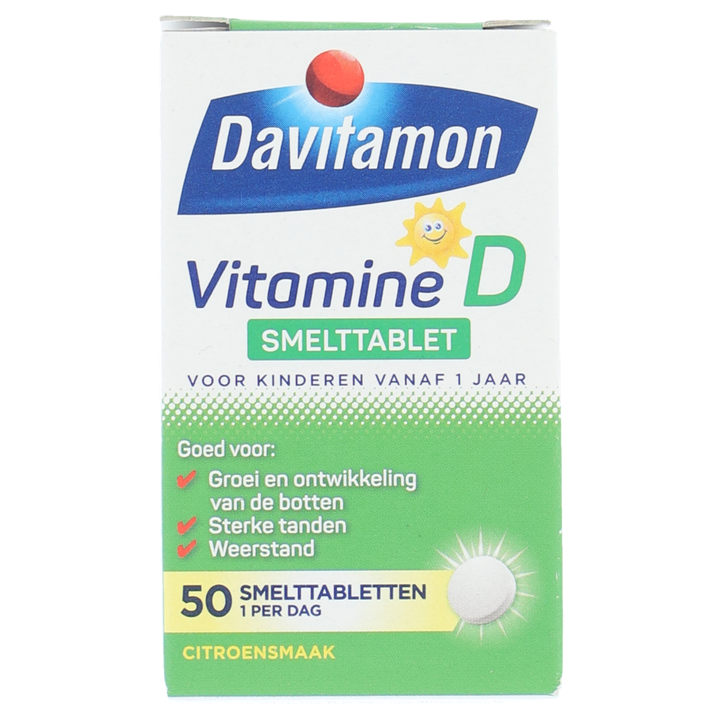Davitamon Vitamine D Smelttabletjes 50 Stuks