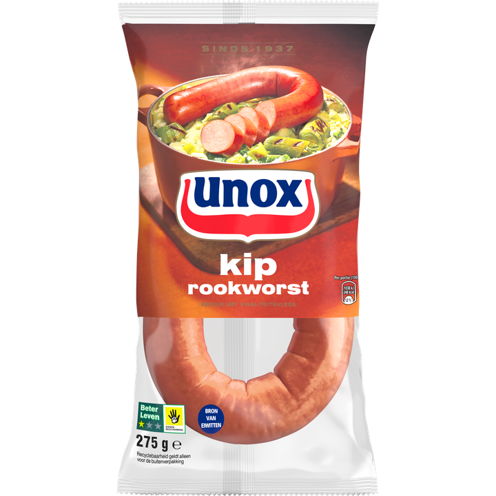 Unox Rookworst Kip 275 g