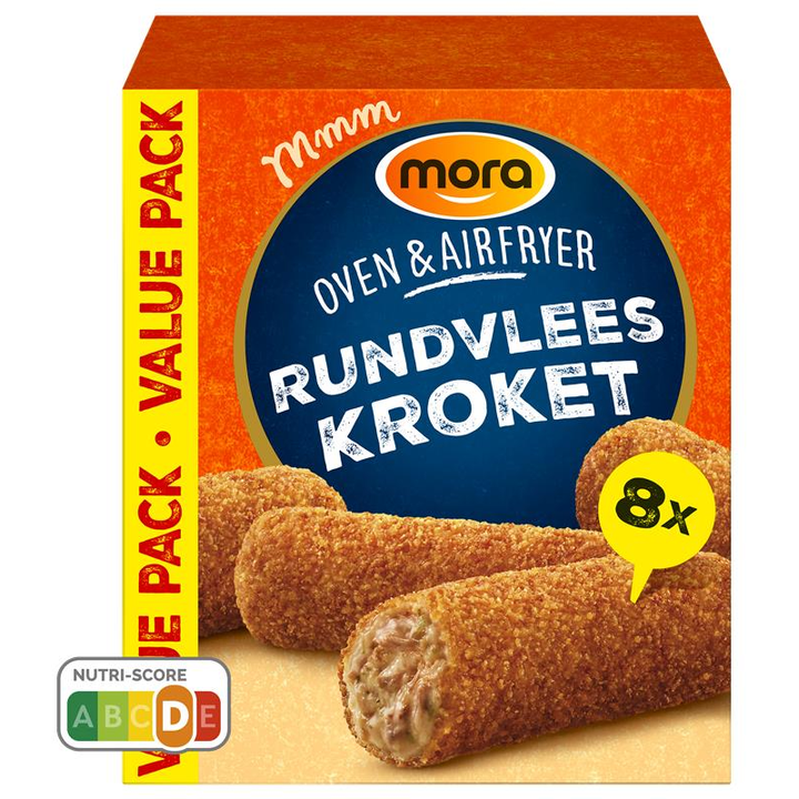 Mora Rundvleeskroketten Oven & Airfryer 8 Stuks