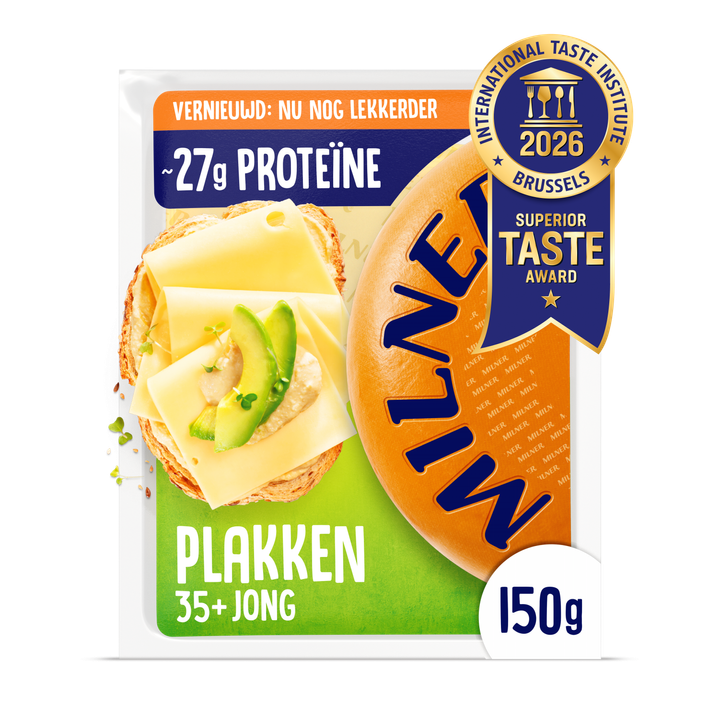 Milner Jong 35+ Kaas Plakken