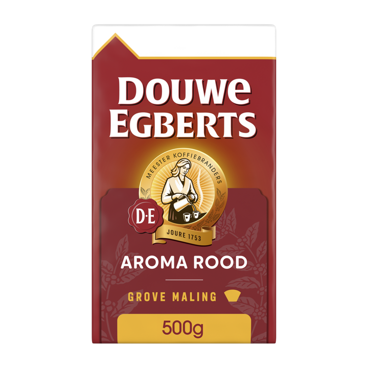 Douwe Egberts Aroma Rood Grove Maling Filterkoffie 500 g