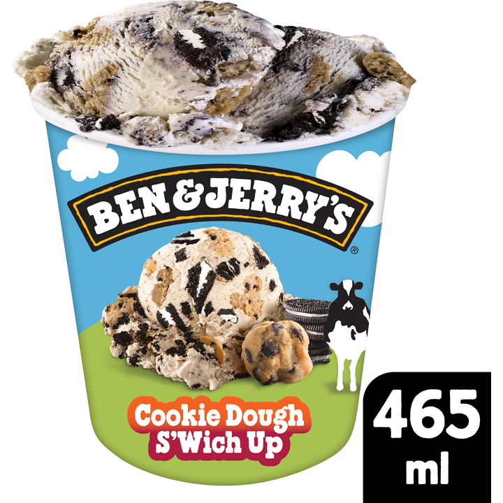 Ben & Jerry's IJs Cookie Dough S'Wich Up 465 ml