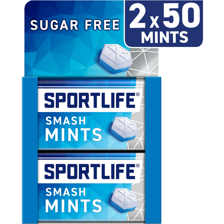 Sportlife Smashmint Mints Suikervrij 2x35g