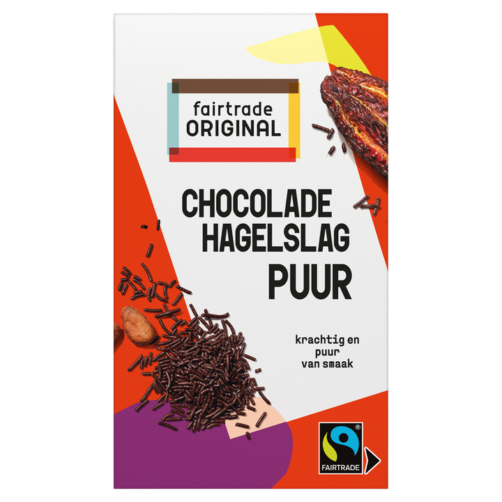 Fairtrade Original Chocoladehagelslag Puur 380 g
