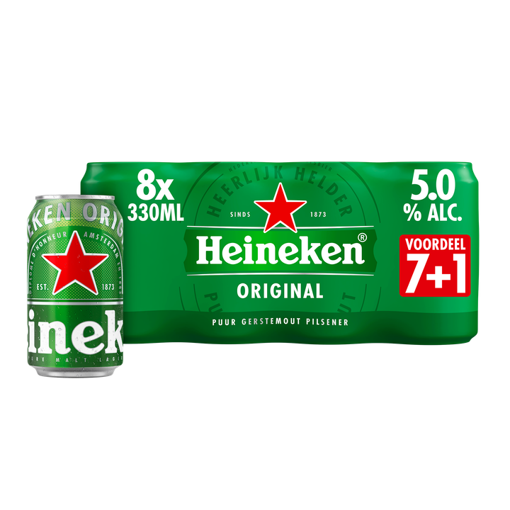 Premium Pilsener Bier Blik 7+