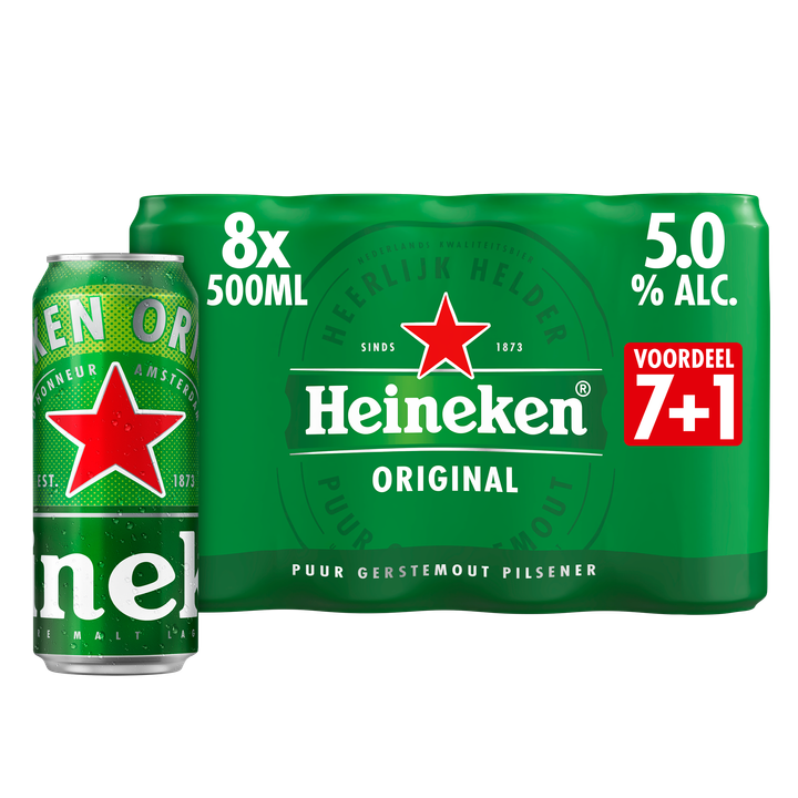 Premium Pilsener Bier Blik 7+