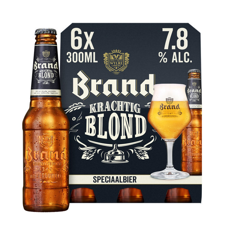 Krachtig Blond Bier Fles