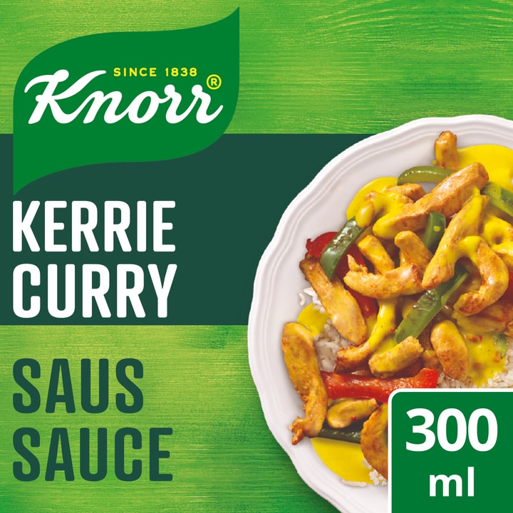 Knorr Saus in Pak Kerriesaus 300 ml