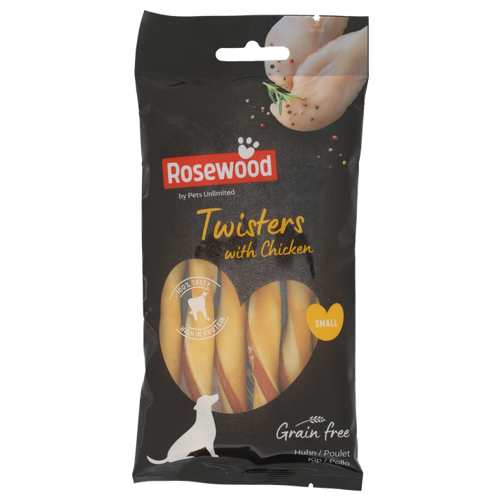 Rosewood Twister Small 6 Stuks