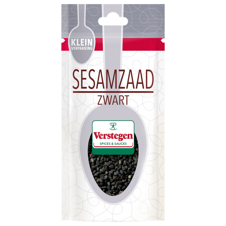 Verstegen Sesamzaad Zwart Kleinverpakking 9 g