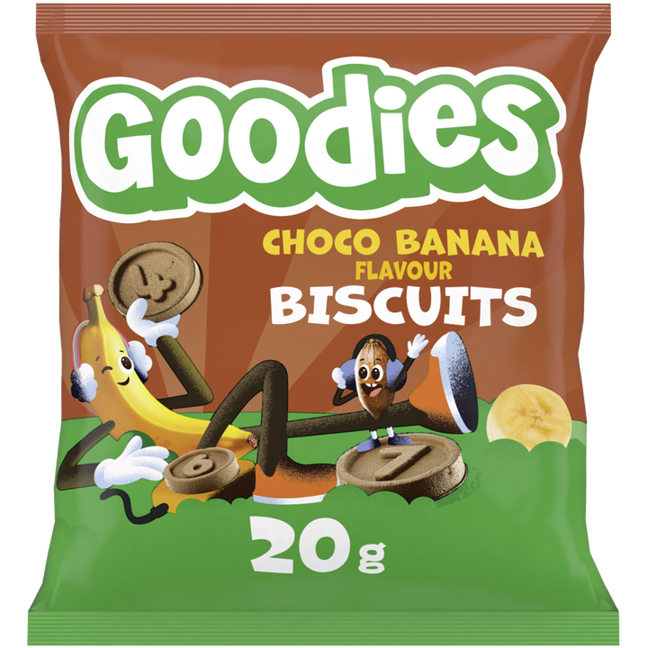 Goodies Biscuits Choco Banana Flavour 20 g
