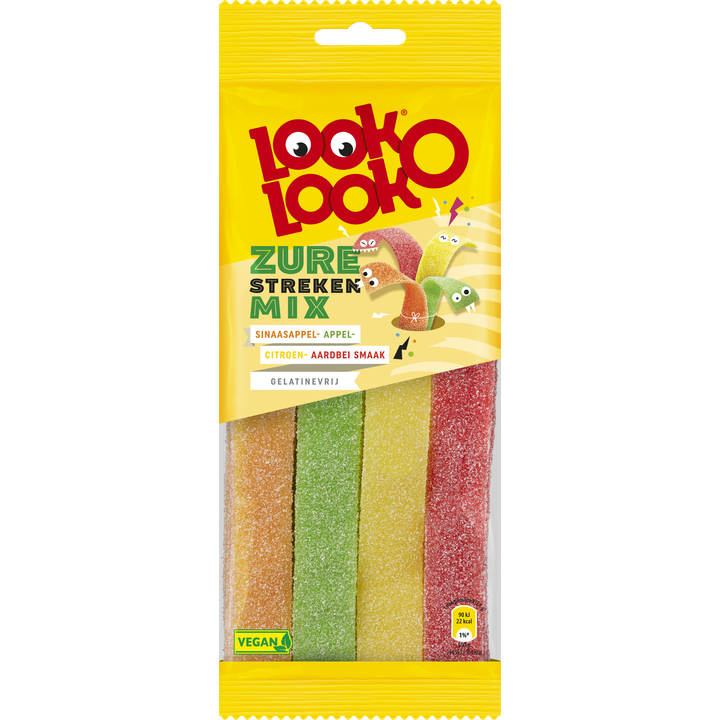 Look-O-Look Zure Streken Mix Vegan 20 stuks