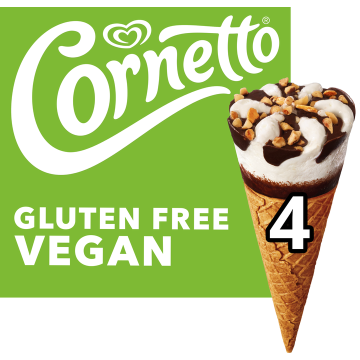 Ola IJs Cornetto Vegan 4 stuks 4 x 90ml