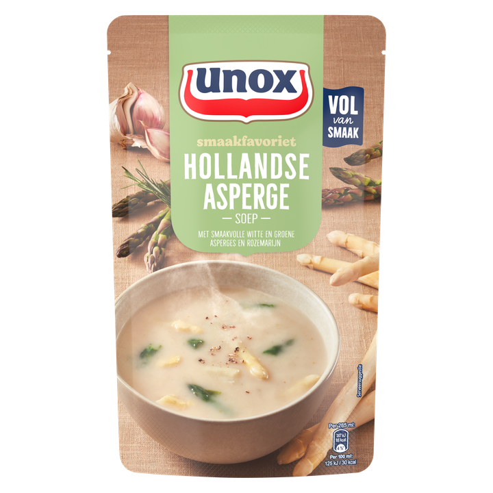 Unox Smaakfavoriet Soep in Zak Hollandse Asperge 570 ml