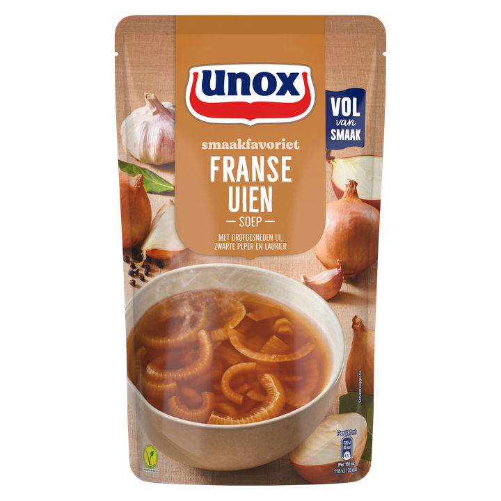 Unox Smaakfavoriet Soep In Zak Franse Uien 570 ml